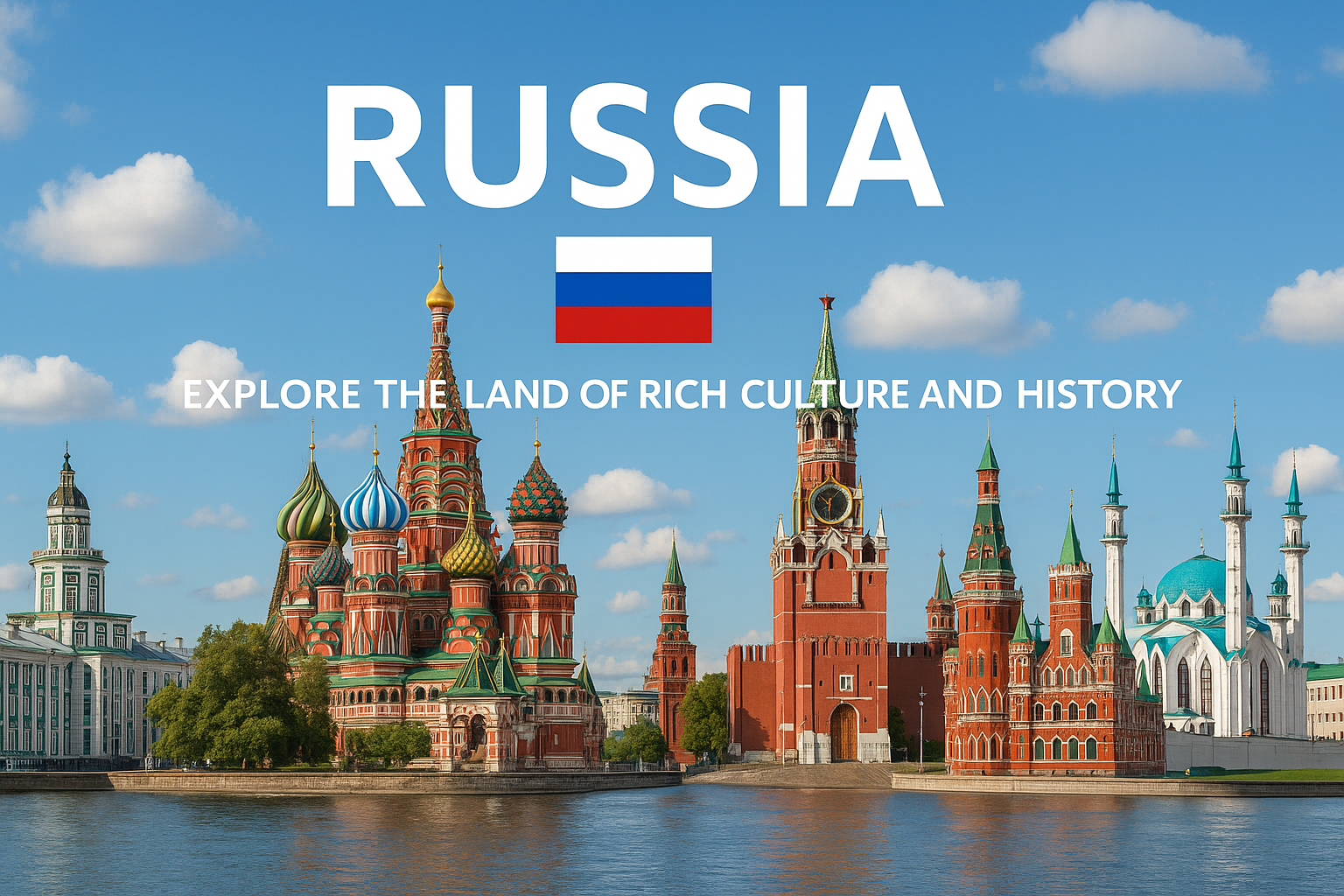 Russia — Yoshkar-Ola & St. Petersburg, Moscow, Kazan and the Volga