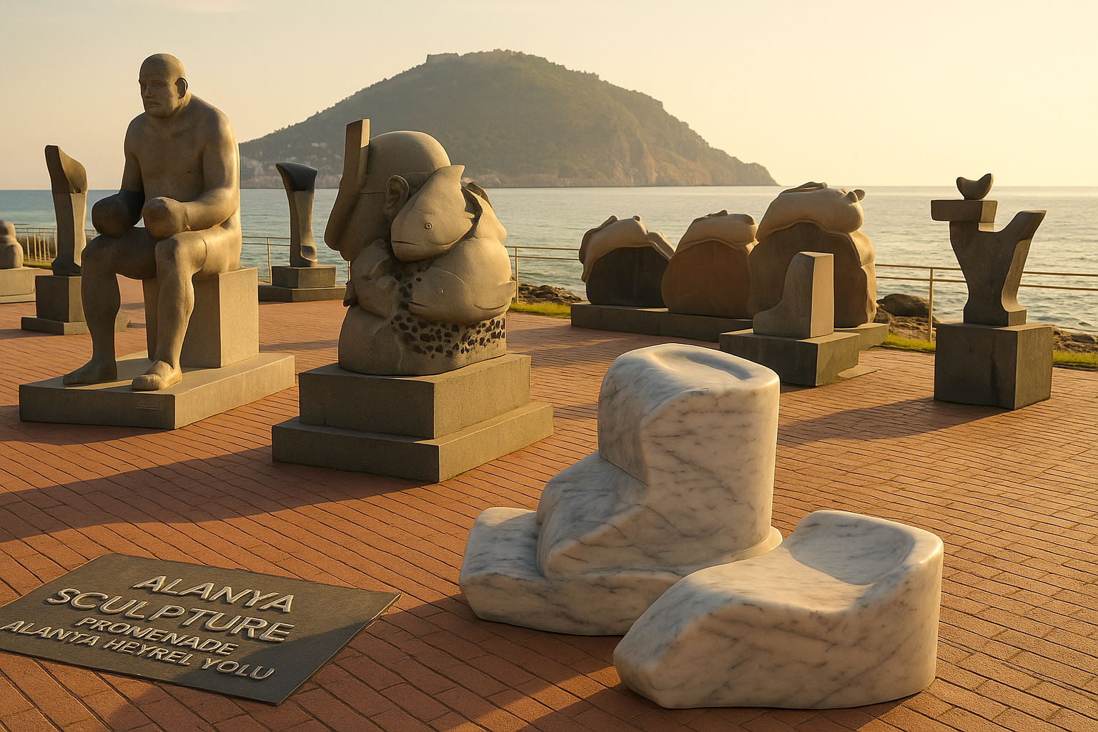Sculptures of Alanya